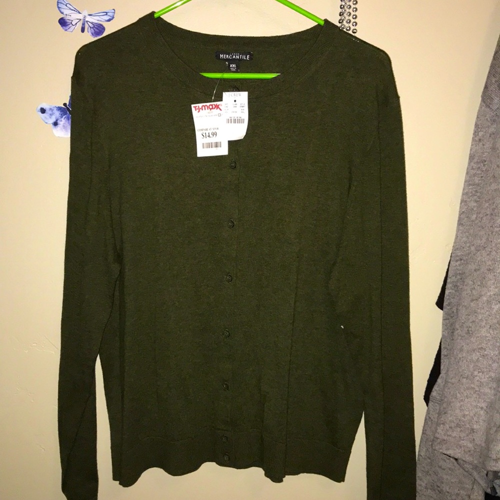 J.crew mercantile button up sweater